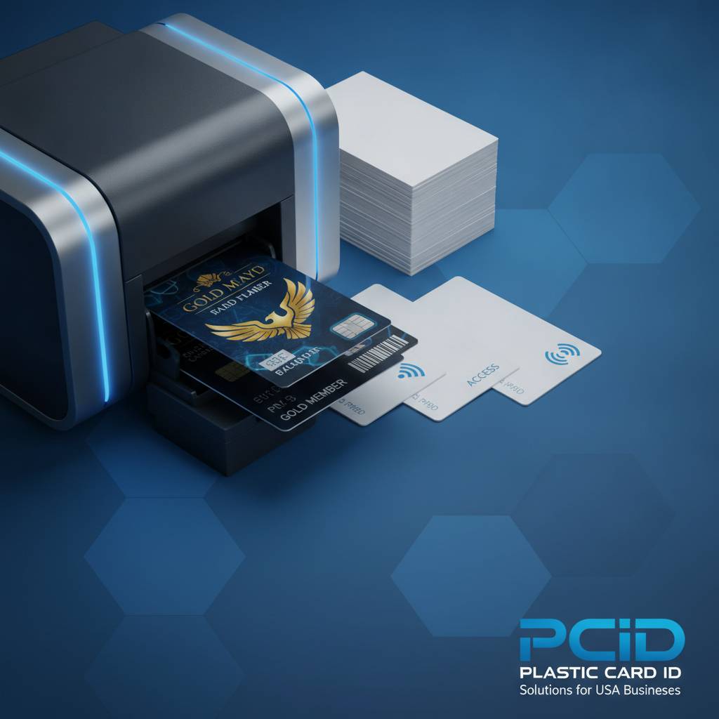 Card Printers and Supplies for On-Site Printing