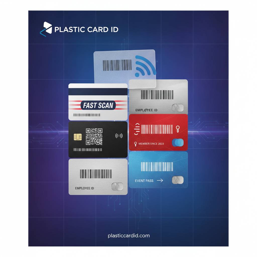 Barcode Plastic Card Types We Offer
