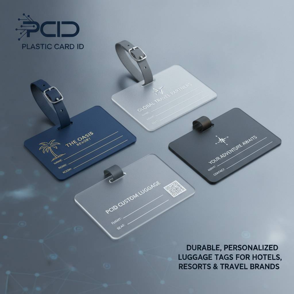 Luggage Tags for Hotels, Resorts, and Travel Brands