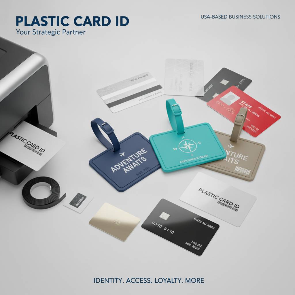 Beyond Luggage Tags: Our Full Range of Plastic Card Products