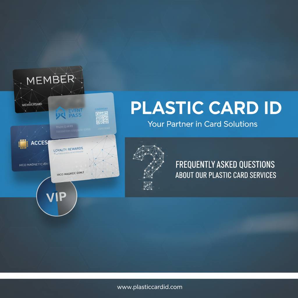 Frequently Asked Questions About Our Plastic Card Services