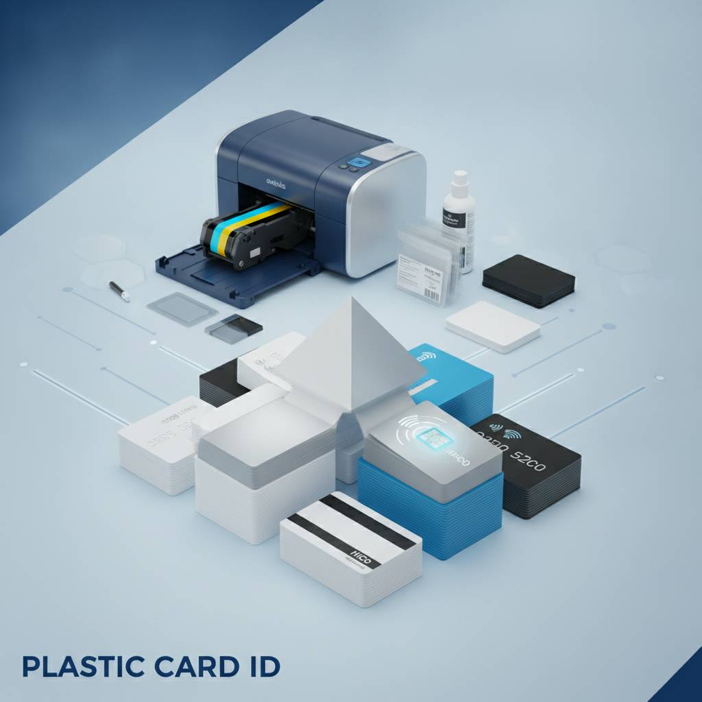 Card Printers, Ribbons, and Refill Supplies
