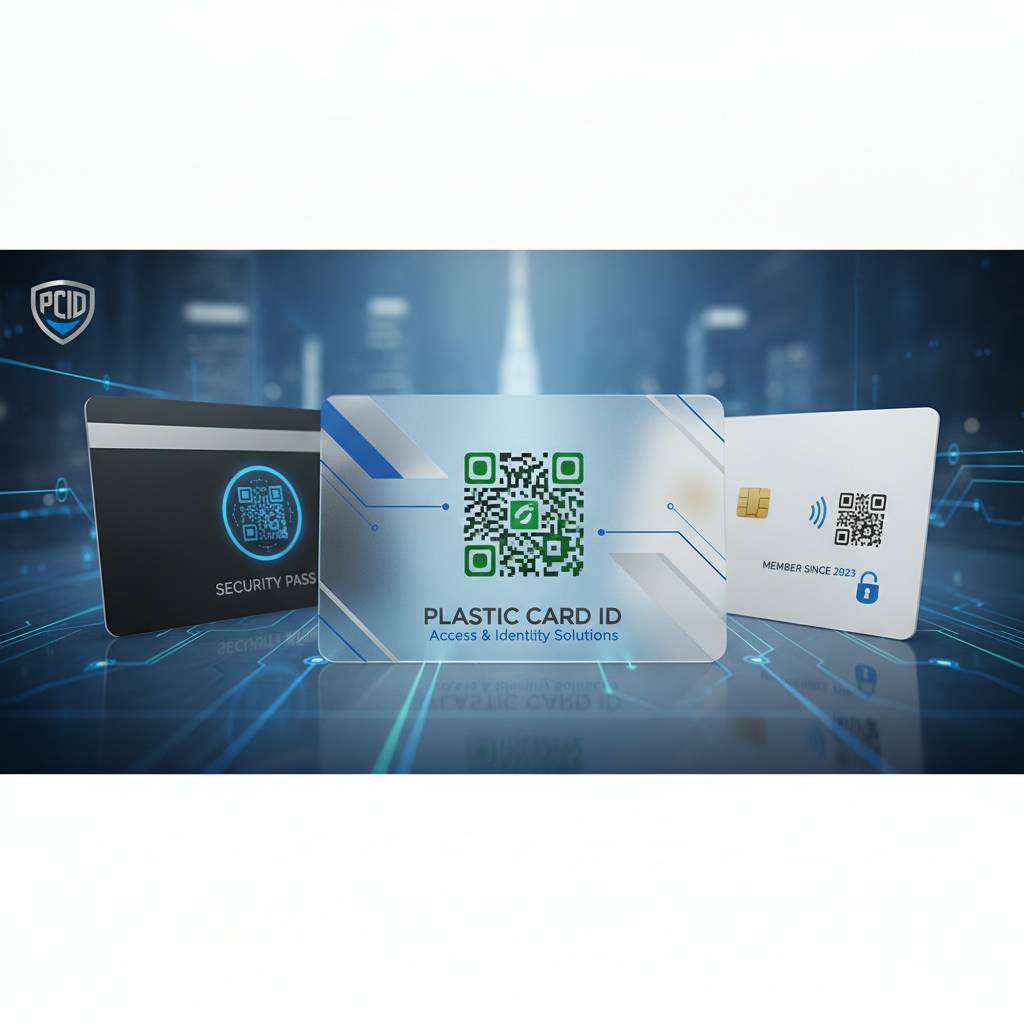Security and Access Control Cards With QR Technology
