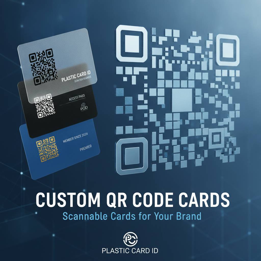 Get Started With Custom QR Code Cards From Plastic Card ID Today