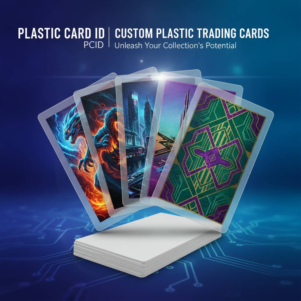 The Full World of Plastic Trading Card Types We Print