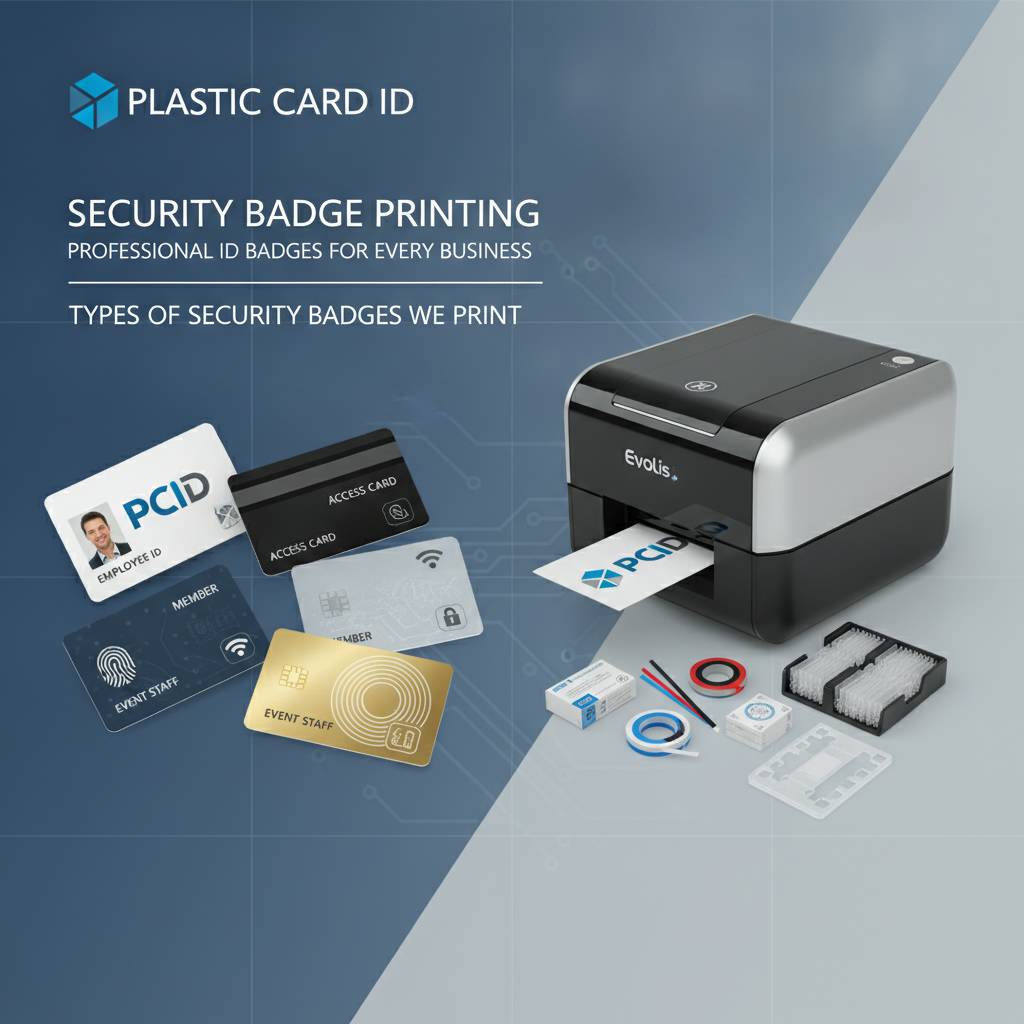Types of Security Badges We Print